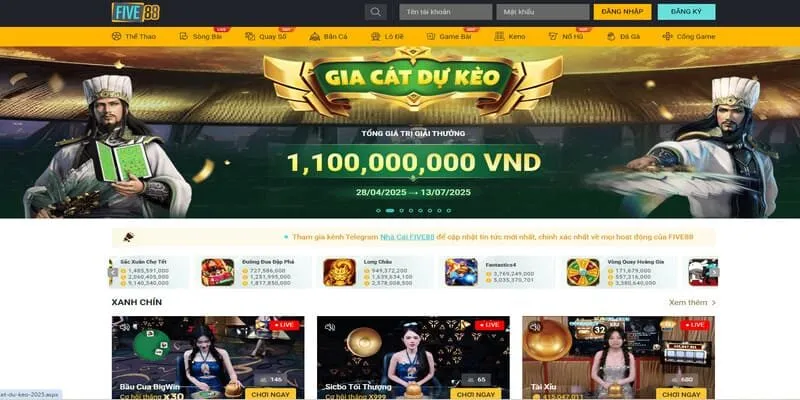 Hành trình phát triển ổn định của FIVE88 trên thị trường cá cược
