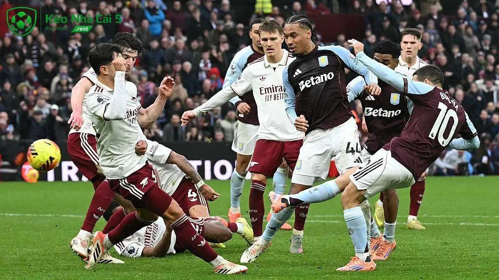 Phong độ của Aston Villa trước cuộc tiếp đón Pháo Thủ